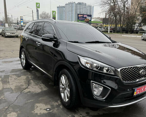 Черный Киа Соренто, объемом двигателя 2 л и пробегом 152 тыс. км за 22500 $, фото 1 на Automoto.ua
