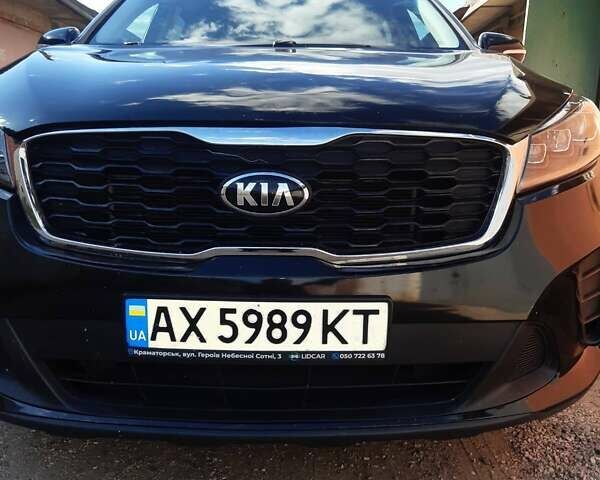 Черный Киа Соренто, объемом двигателя 2.4 л и пробегом 150 тыс. км за 14500 $, фото 1 на Automoto.ua