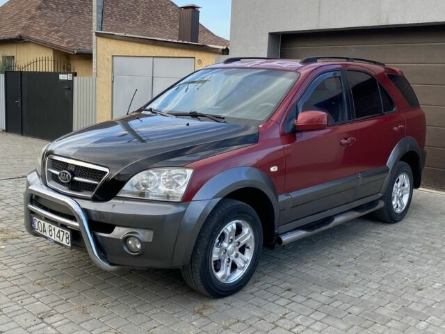 Красный Киа Соренто, объемом двигателя 2.5 л и пробегом 200 тыс. км за 3150 $, фото 1 на Automoto.ua