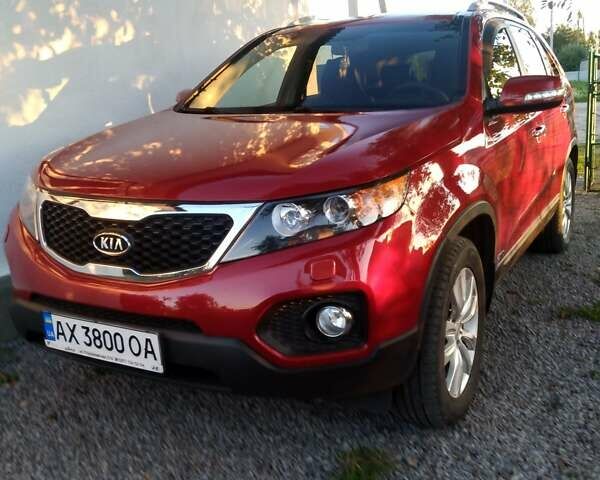 Красный Киа Соренто, объемом двигателя 2.4 л и пробегом 127 тыс. км за 13800 $, фото 1 на Automoto.ua