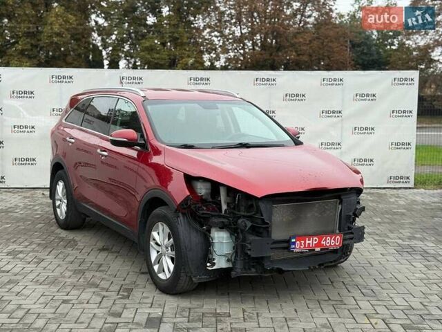 Красный Киа Соренто, объемом двигателя 2.4 л и пробегом 109 тыс. км за 10900 $, фото 1 на Automoto.ua