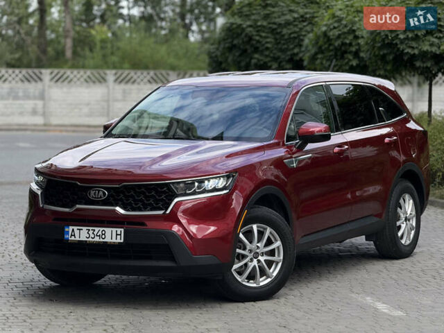 Красный Киа Соренто, объемом двигателя 2.49 л и пробегом 65 тыс. км за 24600 $, фото 1 на Automoto.ua
