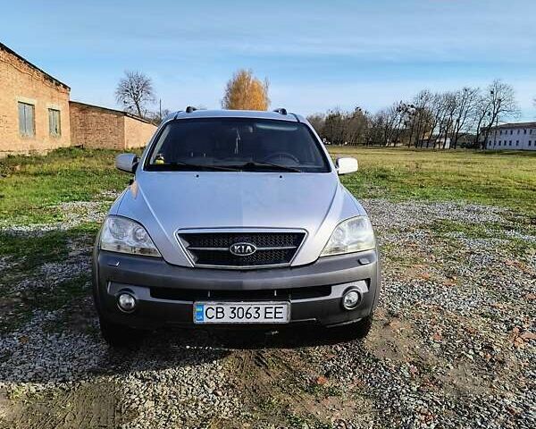 Киа Соренто 2004 в Ромнах на Automoto.ua Серый Киа Соренто, объемом двигателя 2.35 л и пробегом 390 тыс. км за 5300 $, фото 1 на Automoto.ua