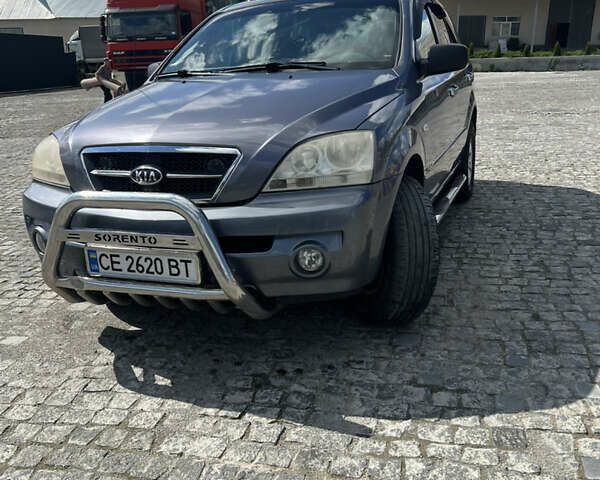 Серый Киа Соренто, объемом двигателя 2.5 л и пробегом 375 тыс. км за 6500 $, фото 1 на Automoto.ua