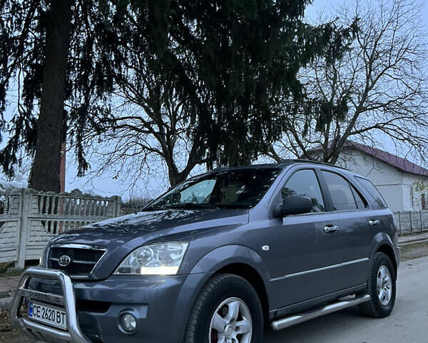 Серый Киа Соренто, объемом двигателя 2.5 л и пробегом 377 тыс. км за 6700 $, фото 1 на Automoto.ua