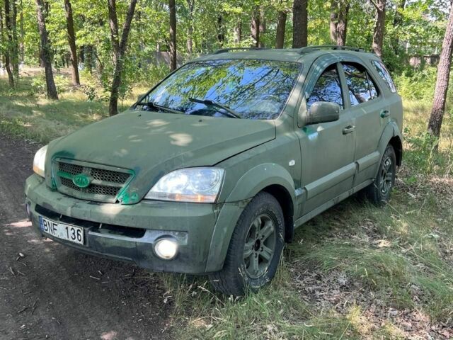 Серый Киа Соренто, объемом двигателя 3.5 л и пробегом 300 тыс. км за 2350 $, фото 1 на Automoto.ua