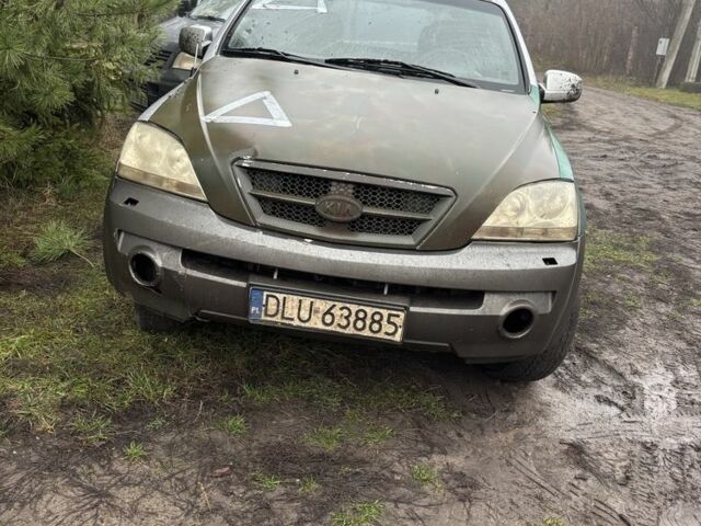 Серый Киа Соренто, объемом двигателя 2.5 л и пробегом 304 тыс. км за 3300 $, фото 1 на Automoto.ua