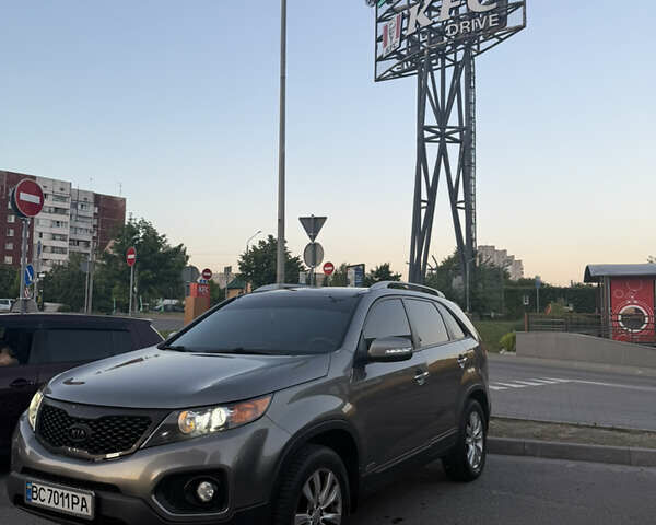 Серый Киа Соренто, объемом двигателя 2.2 л и пробегом 313 тыс. км за 11800 $, фото 1 на Automoto.ua