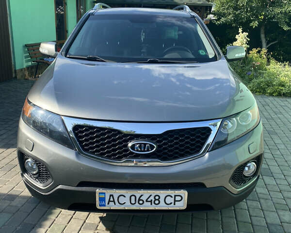 Серый Киа Соренто, объемом двигателя 2.2 л и пробегом 195 тыс. км за 14400 $, фото 1 на Automoto.ua