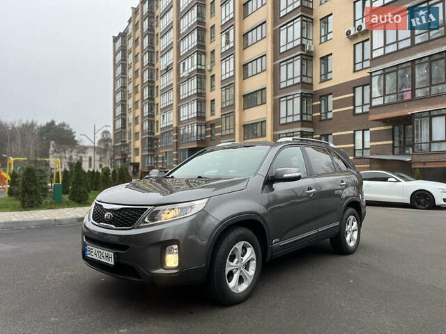 Серый Киа Соренто, объемом двигателя 2.2 л и пробегом 186 тыс. км за 14800 $, фото 1 на Automoto.ua