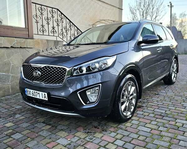 Серый Киа Соренто, объемом двигателя 2 л и пробегом 191 тыс. км за 19500 $, фото 1 на Automoto.ua