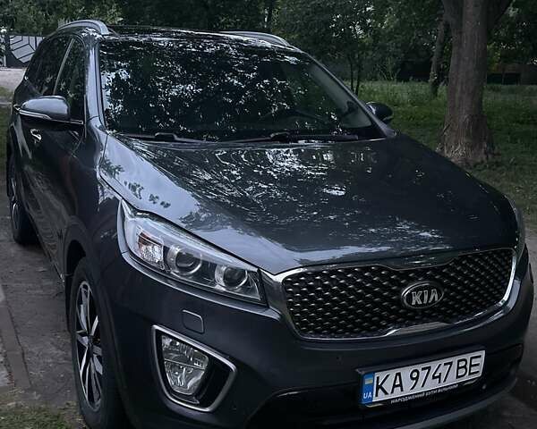Серый Киа Соренто, объемом двигателя 2.2 л и пробегом 202 тыс. км за 24500 $, фото 1 на Automoto.ua