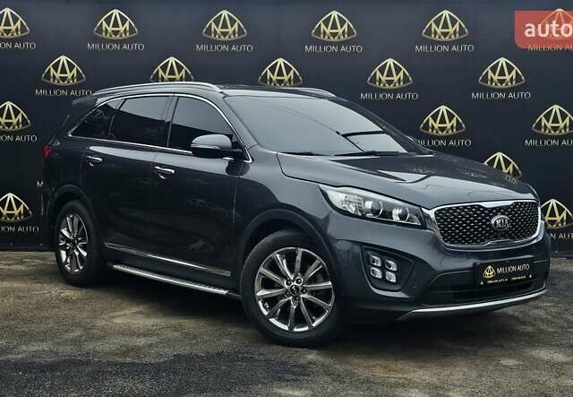 Серый Киа Соренто, объемом двигателя 2.2 л и пробегом 135 тыс. км за 21700 $, фото 1 на Automoto.ua