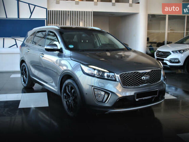 Серый Киа Соренто, объемом двигателя 2.2 л и пробегом 163 тыс. км за 23900 $, фото 1 на Automoto.ua