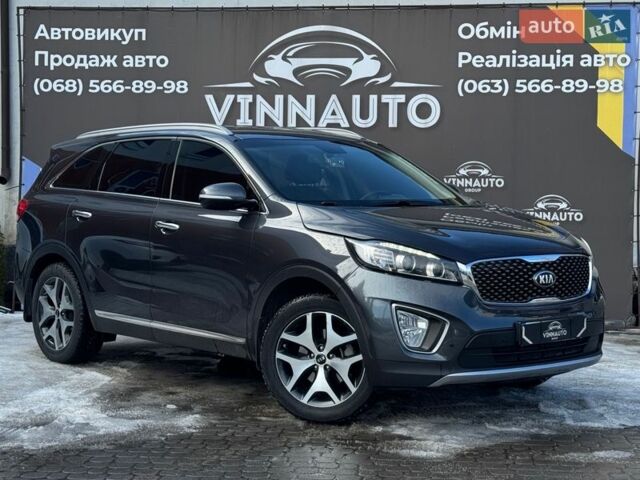 Серый Киа Соренто, объемом двигателя 2 л и пробегом 158 тыс. км за 20900 $, фото 1 на Automoto.ua