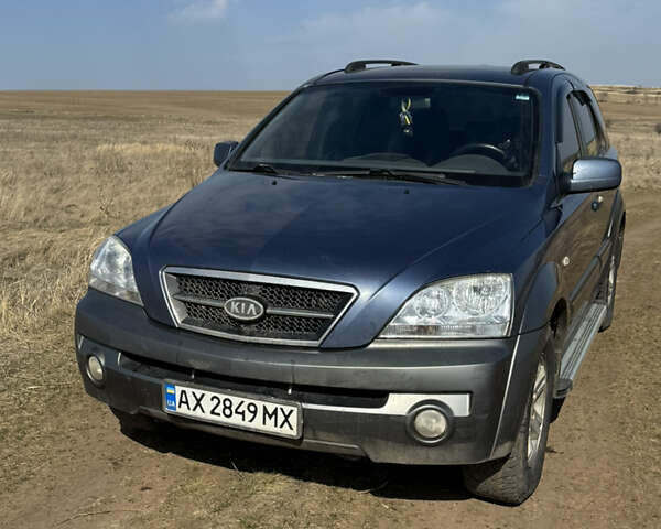 Синий Киа Соренто, объемом двигателя 2.5 л и пробегом 309 тыс. км за 4700 $, фото 1 на Automoto.ua