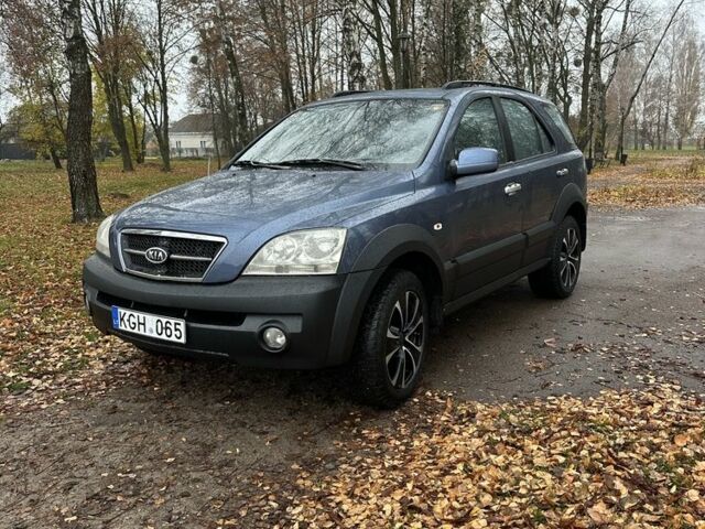 Синий Киа Соренто, объемом двигателя 2.5 л и пробегом 230 тыс. км за 4200 $, фото 1 на Automoto.ua