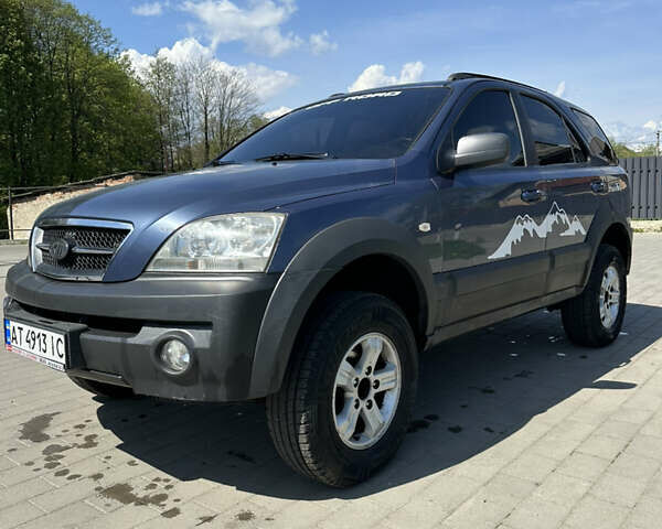 Синий Киа Соренто, объемом двигателя 2.4 л и пробегом 240 тыс. км за 5100 $, фото 1 на Automoto.ua