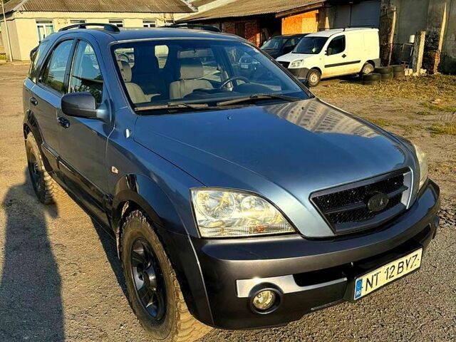 Синий Киа Соренто, объемом двигателя 2.5 л и пробегом 244 тыс. км за 3700 $, фото 1 на Automoto.ua