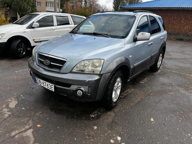 Синий Киа Соренто, объемом двигателя 2.5 л и пробегом 365 тыс. км за 3000 $, фото 1 на Automoto.ua