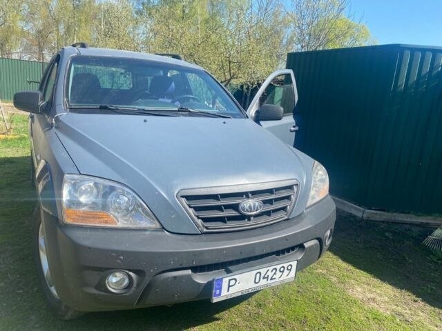 Синий Киа Соренто, объемом двигателя 2.5 л и пробегом 412 тыс. км за 4000 $, фото 1 на Automoto.ua