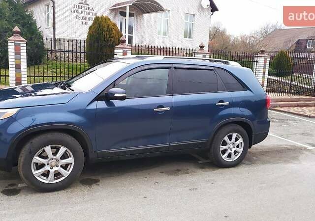 Синий Киа Соренто, объемом двигателя 2.36 л и пробегом 153 тыс. км за 12000 $, фото 1 на Automoto.ua