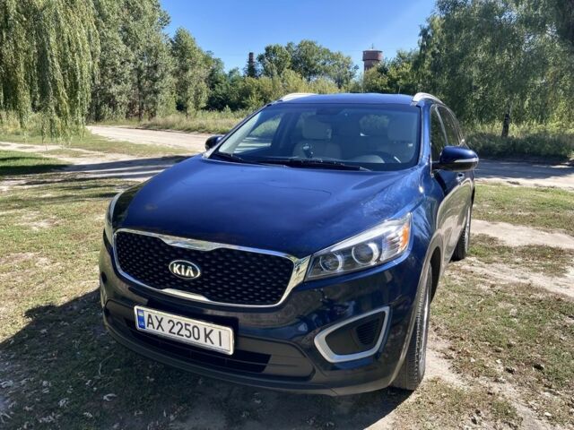 Синий Киа Соренто, объемом двигателя 2.4 л и пробегом 94 тыс. км за 16000 $, фото 1 на Automoto.ua