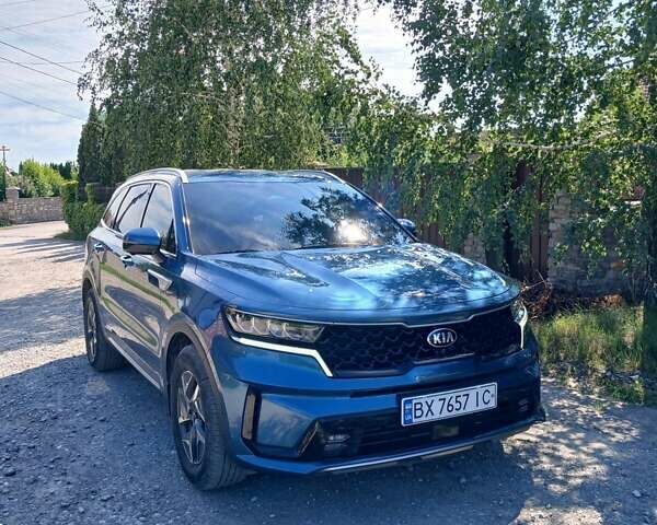 Синій Кіа Соренто, об'ємом двигуна 2 л та пробігом 100 тис. км за 36000 $, фото 1 на Automoto.ua