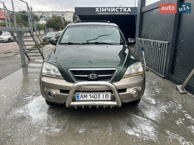Зелений Кіа Соренто, об'ємом двигуна 3.5 л та пробігом 275 тис. км за 6350 $, фото 1 на Automoto.ua