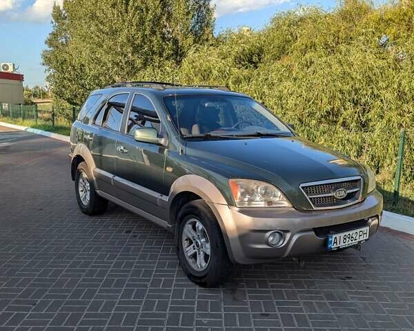 Зеленый Киа Соренто, объемом двигателя 3.5 л и пробегом 250 тыс. км за 5000 $, фото 1 на Automoto.ua