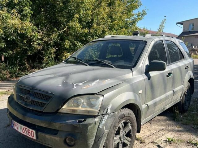 Зеленый Киа Соренто, объемом двигателя 2.5 л и пробегом 250 тыс. км за 3500 $, фото 1 на Automoto.ua