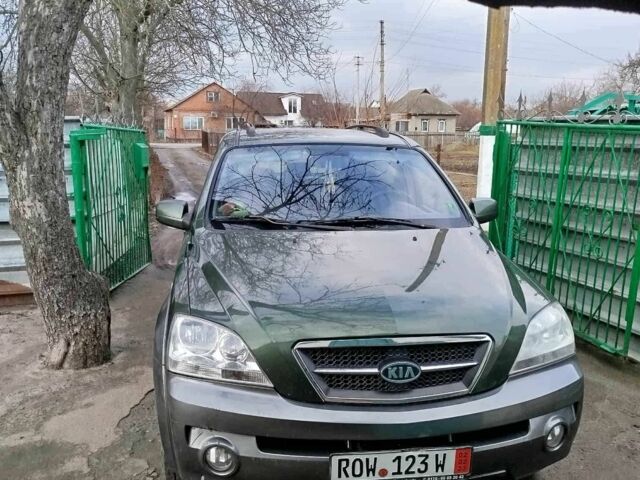 Киа Соренто 2006 в Миргороде на Automoto.ua Зеленый Киа Соренто, объемом двигателя 2.5 л и пробегом 275 тыс. км за 2900 $, фото 1 на Automoto.ua