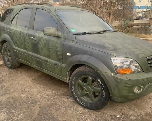 Зеленый Киа Соренто, объемом двигателя 2.5 л и пробегом 410 тыс. км за 4500 $, фото 1 на Automoto.ua