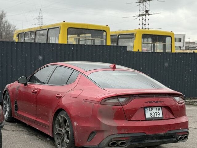 Красный Киа Stinger, объемом двигателя 3.3 л и пробегом 80 тыс. км за 7300 $, фото 1 на Automoto.ua