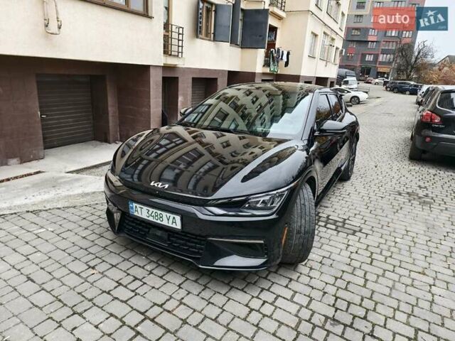 Черный Киа EV6, объемом двигателя 0 л и пробегом 47 тыс. км за 25800 $, фото 1 на Automoto.ua