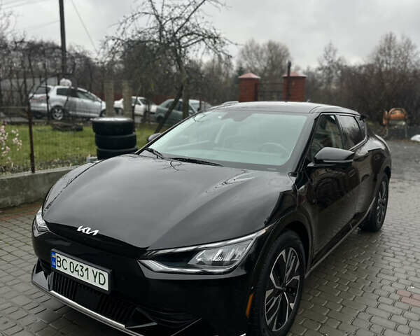 Чорний Кіа EV6, об'ємом двигуна 0 л та пробігом 2 тис. км за 29900 $, фото 1 на Automoto.ua