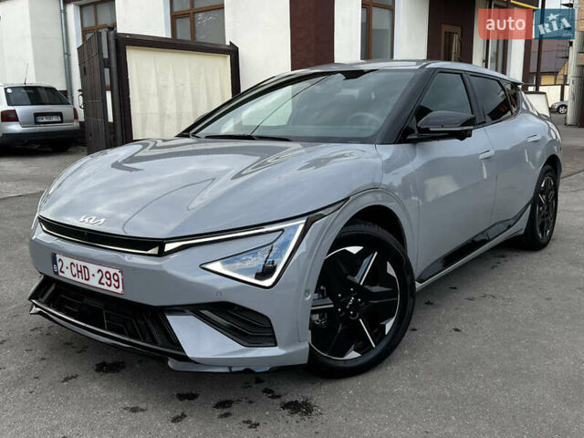 Серый Киа EV6, объемом двигателя 0 л и пробегом 1 тыс. км за 36900 $, фото 1 на Automoto.ua