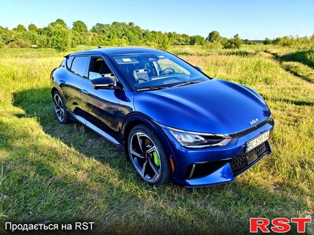 Синий Киа EV6, объемом двигателя 0.43 л и пробегом 16 тыс. км за 35000 $, фото 1 на Automoto.ua