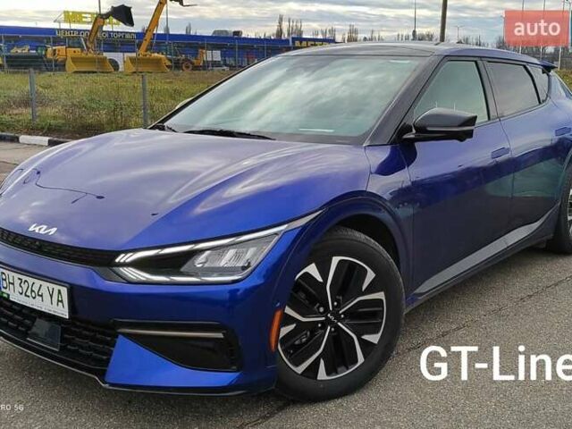 Синий Киа EV6, объемом двигателя 0 л и пробегом 11 тыс. км за 25999 $, фото 1 на Automoto.ua