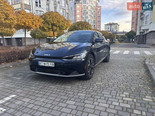 Кіа EV6 2023 у Івано-Франківську на Automoto.ua Синій Кіа EV6, об'ємом двигуна 0 л та пробігом 37 тис. км за 26300 $, фото 1 на Automoto.ua