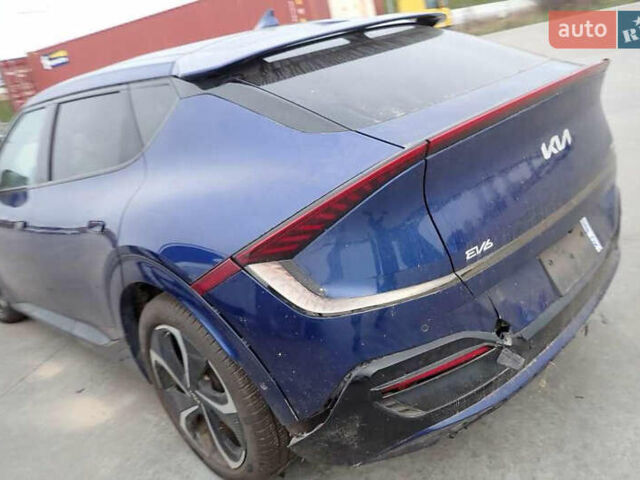 Синий Киа EV6, объемом двигателя 0 л и пробегом 20 тыс. км за 13000 $, фото 1 на Automoto.ua