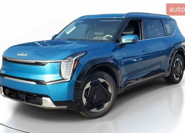 Синий Киа EV9, объемом двигателя 0 л и пробегом 4 тыс. км за 45999 $, фото 1 на Automoto.ua