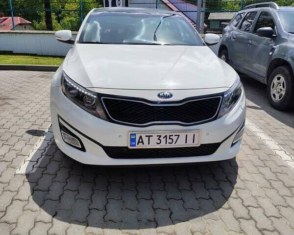 Білий Кіа K5, об'ємом двигуна 1.7 л та пробігом 197 тис. км за 13000 $, фото 1 на Automoto.ua