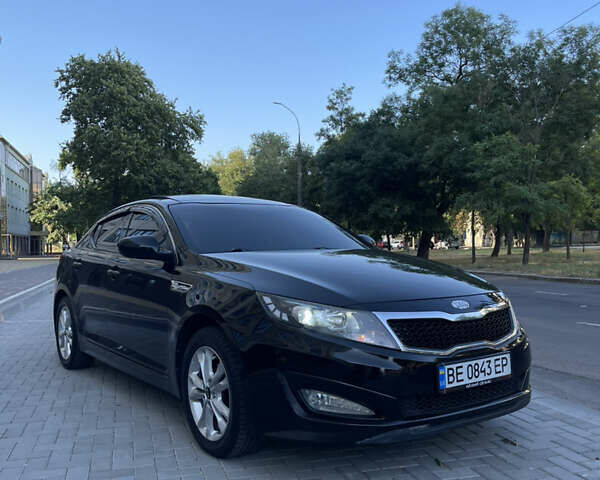 Черный Киа K5, объемом двигателя 2 л и пробегом 272 тыс. км за 8700 $, фото 1 на Automoto.ua