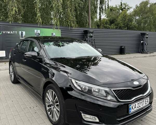 Чорний Кіа K5, об'ємом двигуна 2 л та пробігом 323 тис. км за 8500 $, фото 1 на Automoto.ua
