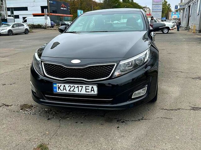 Черный Киа K5, объемом двигателя 2 л и пробегом 324 тыс. км за 9250 $, фото 1 на Automoto.ua