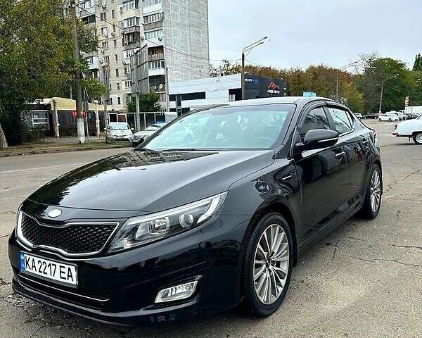 Черный Киа K5, объемом двигателя 2 л и пробегом 324 тыс. км за 9250 $, фото 1 на Automoto.ua
