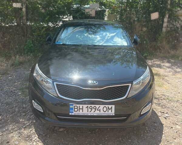 Черный Киа K5, объемом двигателя 2 л и пробегом 203 тыс. км за 10000 $, фото 1 на Automoto.ua