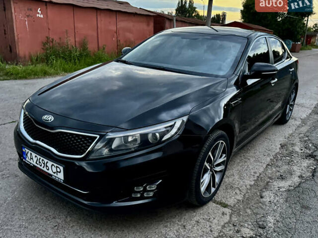 Черный Киа K5, объемом двигателя 2 л и пробегом 160 тыс. км за 8100 $, фото 1 на Automoto.ua