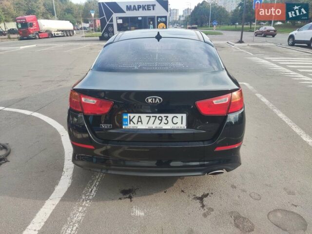 Чорний Кіа K5, об'ємом двигуна 2 л та пробігом 190 тис. км за 12000 $, фото 1 на Automoto.ua